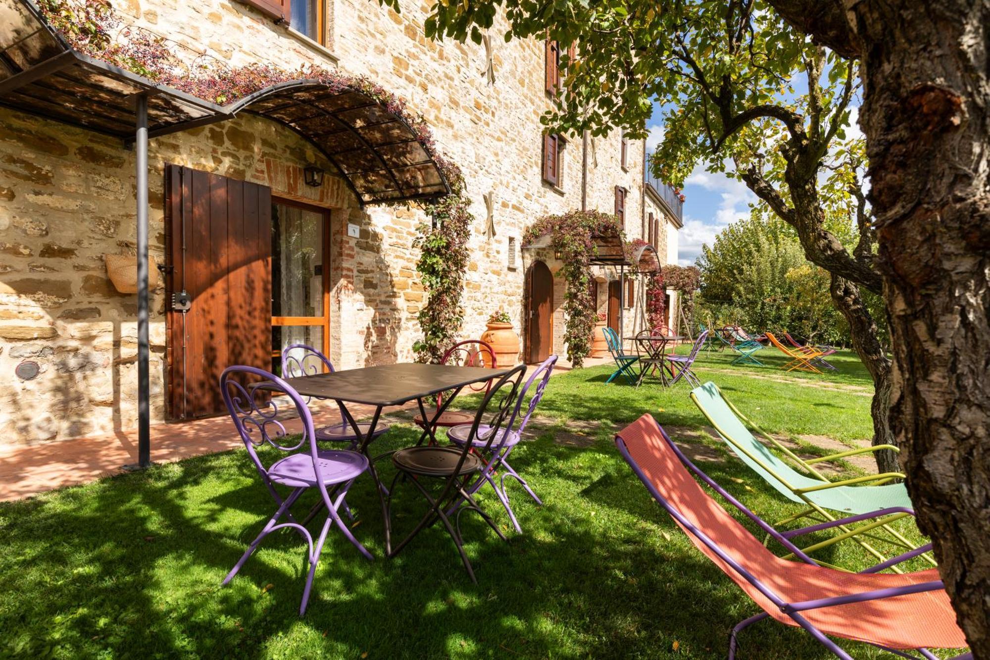 Agriturismo I Gelsi Di Santa Cristina Gubbio Exterior foto