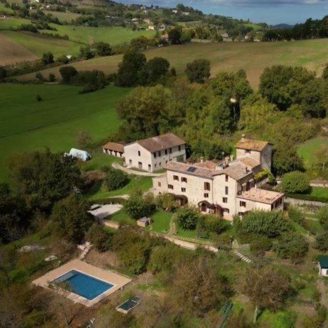 Agriturismo I Gelsi Di Santa Cristina Gubbio Exterior foto